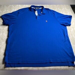 U.S. Polo Assn. Men’s 3XL Royal Blue Polo Shirt Classic Short Sleeve